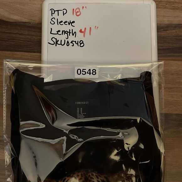 Forever 21 Womens Sleeveless Fierce Leopard Front Midi Dress, Black, SZ Medium - Picture 9 of 9